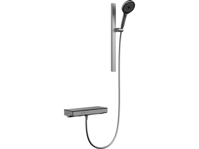 kielle Vega Sprchový set s termostatem, 3 proudy, gun metal