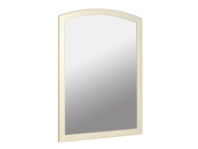 Sapho RETRO zrcadlo v dřevěném rámu 65x91cm, starobílá