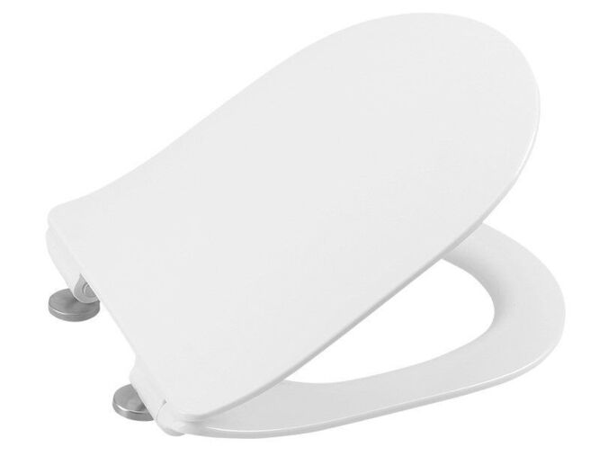 Sapho EDITA WC sedátko, SLIM, Soft Close, Easy Take, bílá