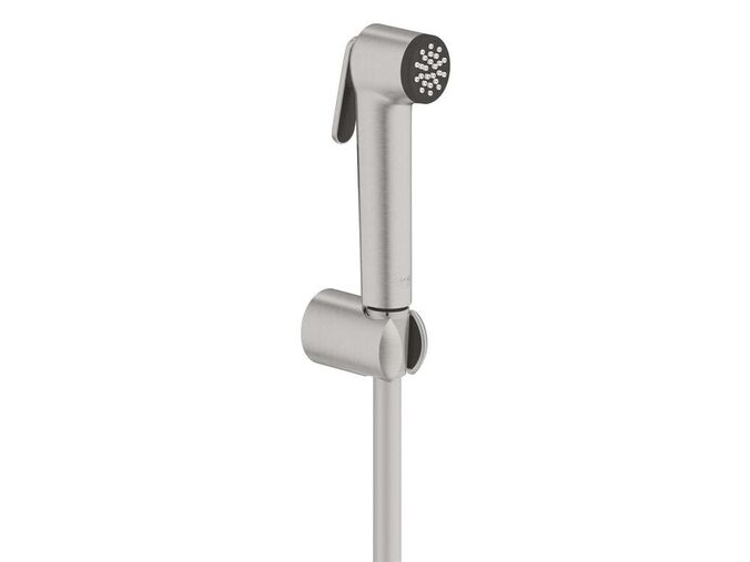 Grohe Tempesta-F Bidetová sprška s držákem a hadicí, supersteel