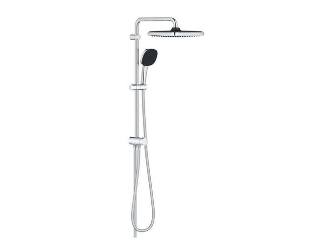 Grohe Vitalio Comfort Sprchový set bez baterie, 25x25 cm, 2 proudy, chrom