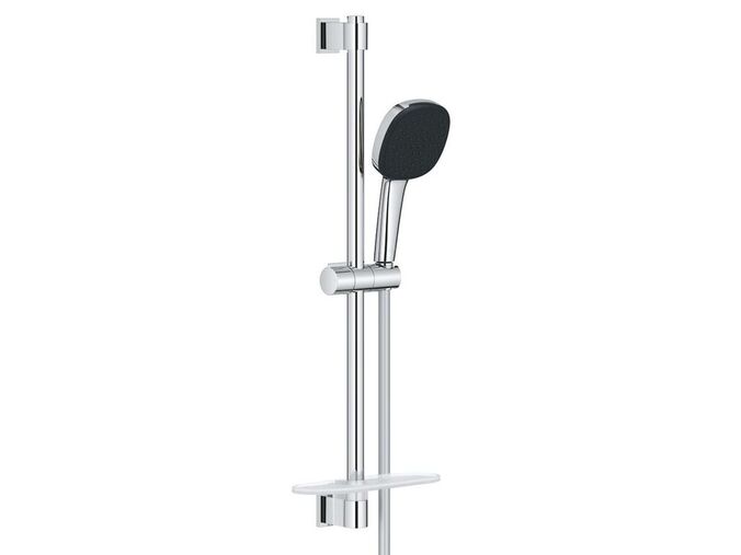 Grohe Vitalio Comfort Set sprchové hlavice, hadice a tyče s poličkou, 2 proudy, chrom
