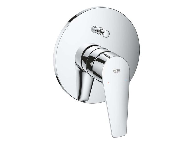 Grohe BauEdge Baterie pod omítku, pro 2 spotřebiče, chrom