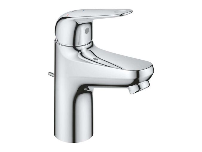 Grohe Swift Umyvadlová baterie, s výpustí, studený start, chrom
