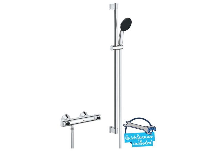 Grohe Precision Flow Sprchový set s termostatem, chrom