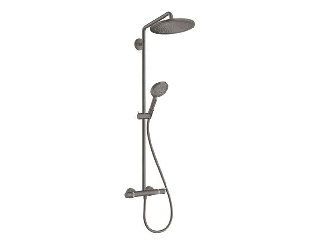 Hansgrohe Croma Sprchový set Showerpipe 280 s termostatem, kartáčovaný černý chrom