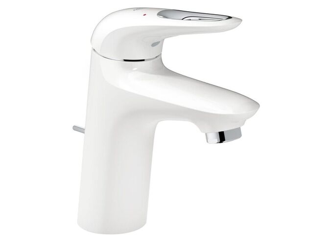 Grohe Eurostyle Páková umyvadlová baterie ES, velikost S, měsíční bílá/chrom