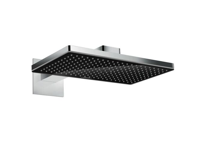 Hansgrohe Rainmaker Hlavová sprcha 460, 1 proud, rameno 460 mm, černá/chrom