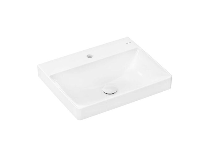 Hansgrohe Xelu Q Umyvadlo 60x48 cm, bez přepadu, s otvorem pro baterii, SmartClean, bílá