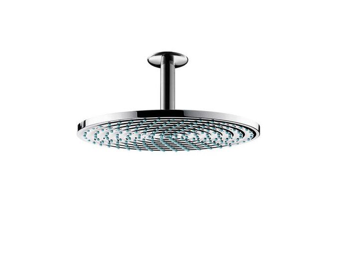 Hansgrohe Raindance Hlavová sprcha 240, 1 proud, EcoSmart 9, přívod od stropu 100 mm, chrom