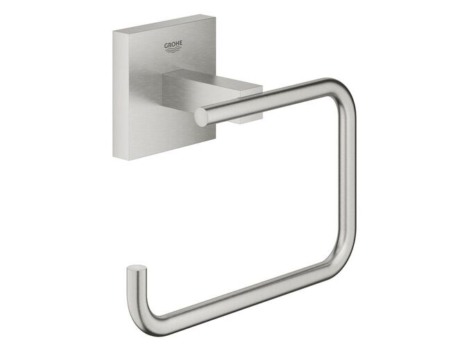 Grohe QuickFix Start Cube Držák toaletního papíru, supersteel