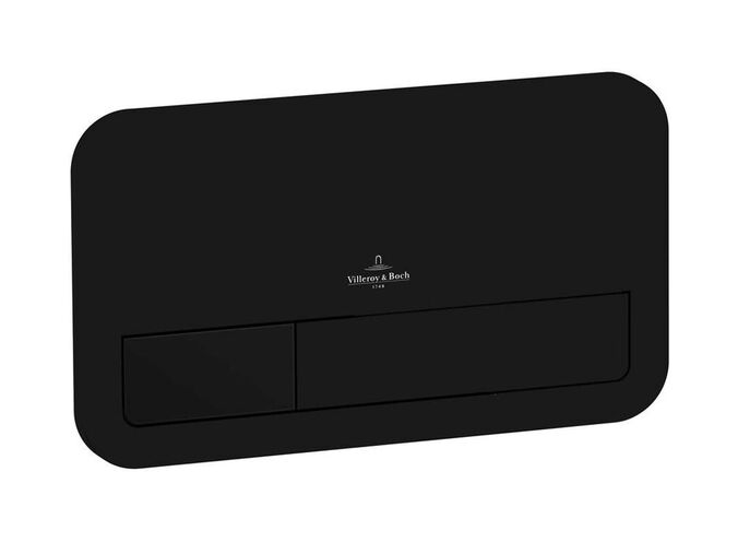Villeroy & Boch ViConnect Ovládací tlačítko splachování E200, Black Matt