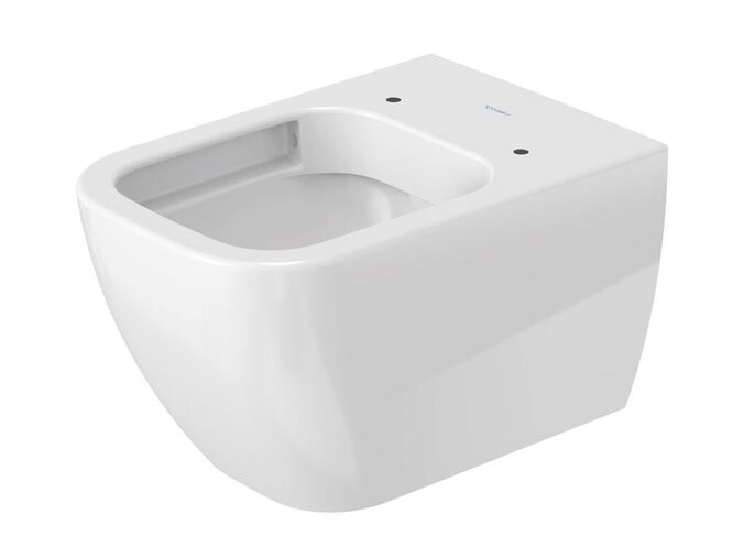 Duravit Happy D.2 závěsné WC, Rimless, WonderGliss, bílá
