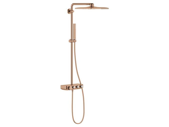 Grohe Euphoria SmartControl Sprchový set Cube 310 Duo s termostatem, 2 proudy, kartáčovaný Warm Sunset