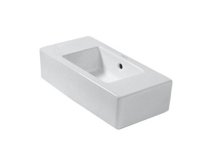 Duravit Vero umývátko 50x25 cm, bez otvoru pro baterii, alpská bílá
