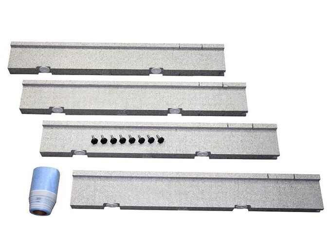 Villeroy & Boch Universal accessories instalační sada pro malé rozměry (900x800-1000x1000), nastavitelná výška 135-155mm