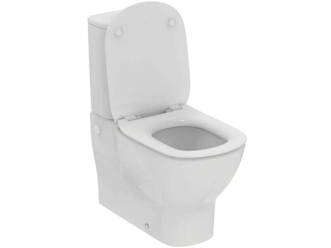 Ideal Standard Tesi WC kombi se sedátkem SoftClose, vario odpad, spodní napouštění, AquaBlade, bílá