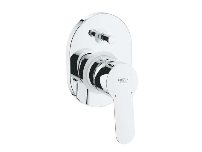 Grohe BauEdge Baterie pod omítku, pro 2 spotřebiče, s tělesem, chrom