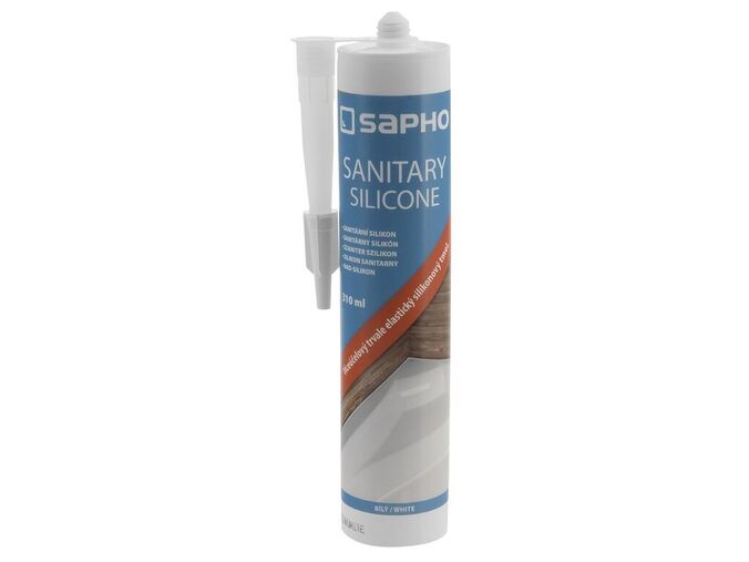Sapho Sanitární silikon, 310ml, bílá