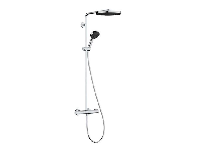 Hansgrohe Pulsify S Puro Sprchový set s termostatem, průměr 26 cm, 3 proudy, chrom