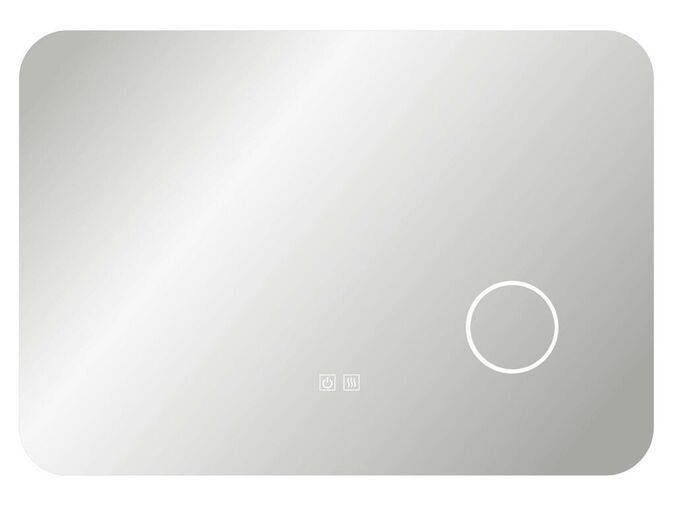 kielle Idolio Zrcadlo s LED osvětlením a vyhříváním, 70x100 cm, kosmetické zrcátko