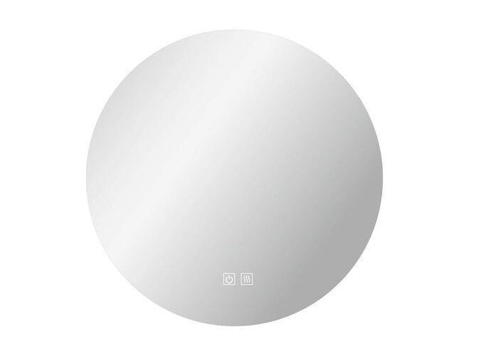 kielle Idolio Zrcadlo s LED osvětlením a vyhříváním, průměr 60 cm