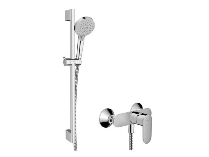 Hansgrohe Vernis Blend Sprchový set s baterií, 2 proudy, EcoSmart, chrom