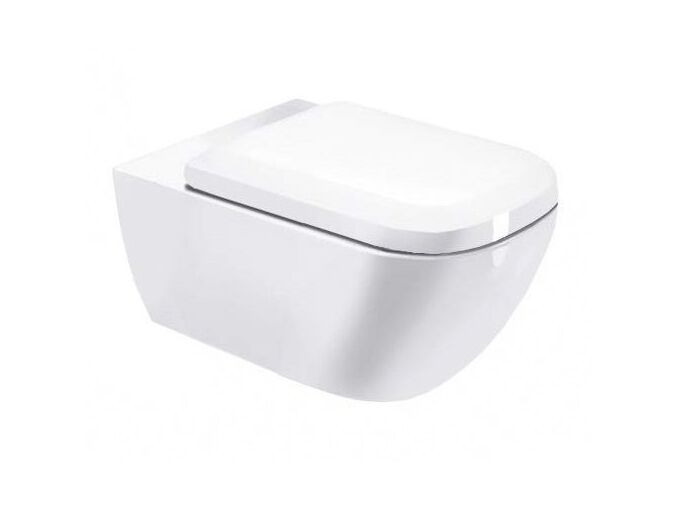 Duravit Happy D.2 závěsný klozet 540mm, bílá, hluboké splachování, rimless