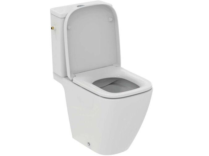 Ideal Standard i.Life S WC kombi se sedátkem SoftClose, vario odpad, boční napouštění, RimLS+, bílá