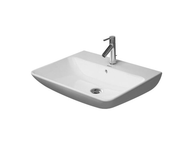 Duravit ME by Starck umyvadlo 650x490mm s přepadem, otvor pro baterii