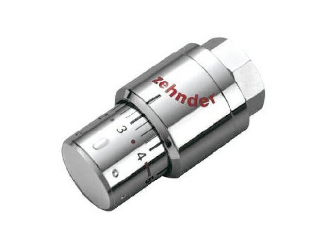 Zehnder příslušenství termostatická hlavice SH s převlečnou maticí, chrom