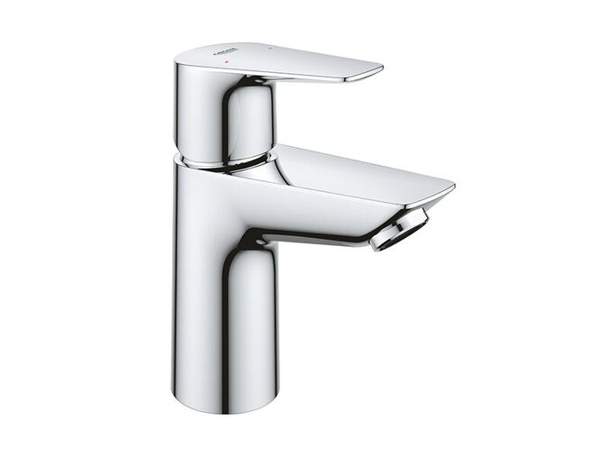Grohe BauEdge Umyvadlová baterie s výpustí push open, velikost S, chrom
