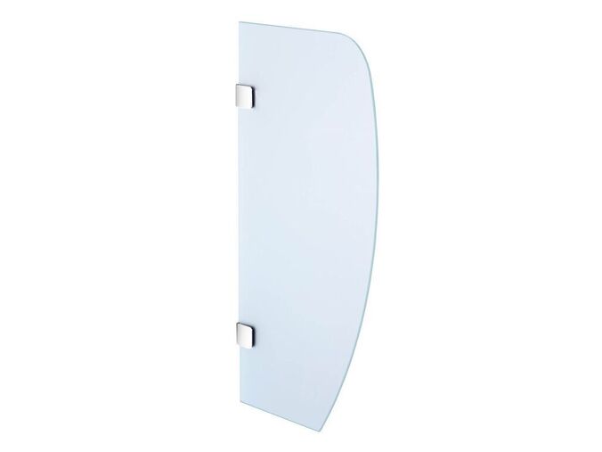 Sapho Dělící stěna mezi urinály 40x80 cm, mléčné sklo