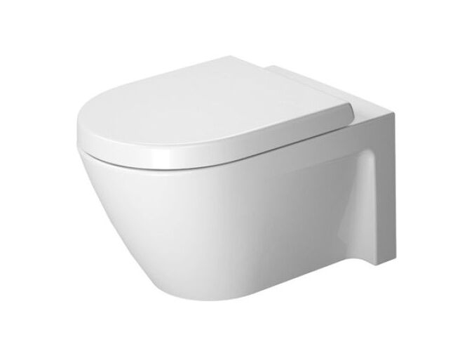 Duravit Starck 2 závěsné WC, 370x540mm, hluboké splachování, WonderGliss