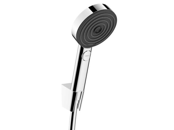 Hansgrohe Pulsify Select S Set sprchové hlavice, držáku a hadice, 3 proudy, EcoSmart, chrom