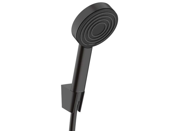 Hansgrohe Pulsify S Set sprchové hlavice, držáku a hadice, EcoSmart+, matná černá