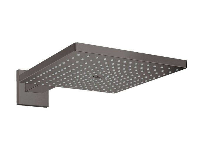 Hansgrohe Raindance E Hlavová sprcha, 30x30 cm, EcoSmart, kartáčovaný černý chrom
