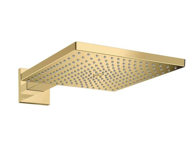 Hansgrohe Raindance E Hlavová sprcha, 30x30 cm, EcoSmart, leštěný vzhled zlata