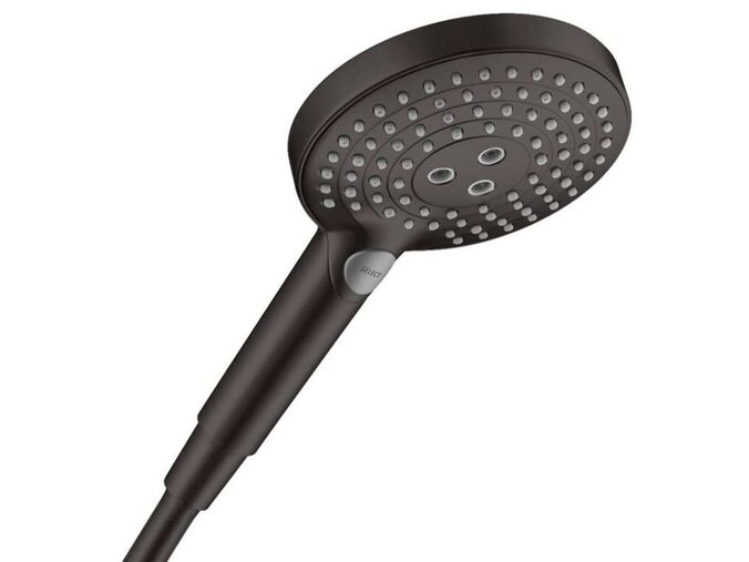 Hansgrohe Raindance Select S Sprchová hlavice, 3 proudy, EcoSmart+, matná černá