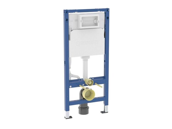 Geberit Duofix 4.0 Montážní prvek pro závěsné WC, 112 cm, se splachovací nádržkou pod omítku Delta 12 cm