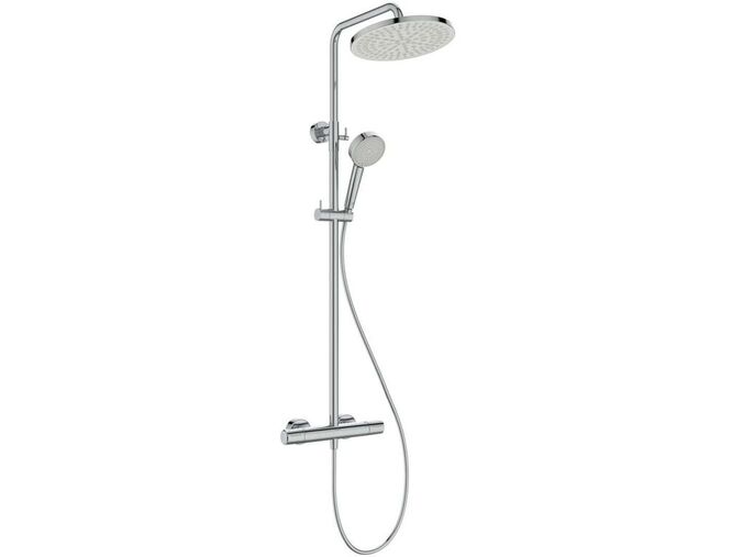 Ideal Standard Ceratherm T25 Sprchový set s termostatem, průměr 26 cm, 2 proudy, chrom