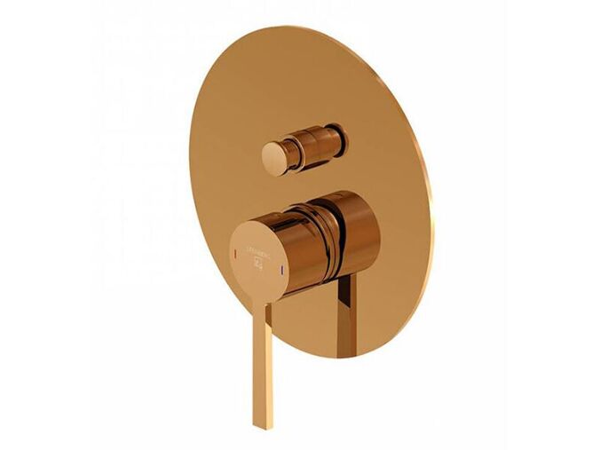 Steinberg Serie 260 baterie pod omítku pro 2 spotřebiče, růžové zlato
