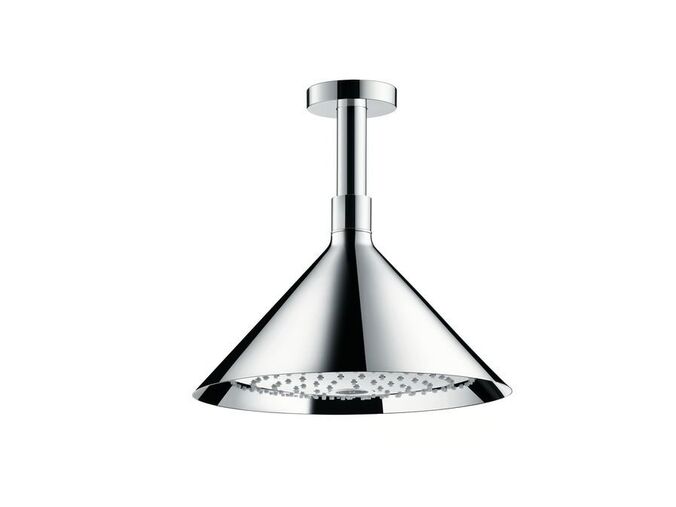 Axor Horní sprcha 240 2jet s napojením od stropu a designem Front, chrom