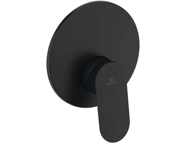 Ideal Standard Ceralife O Sprchová baterie pod omítku, s tělesem, hedvábná černá