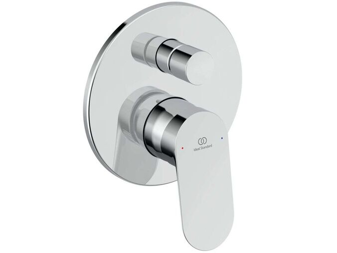 Ideal Standard Ceralife O Baterie pod omítku, pro 2 spotřebiče, s tělesem, chrom