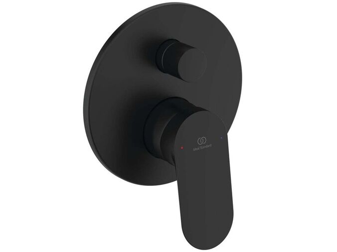 Ideal Standard Ceralife O Baterie pod omítku, pro 2 spotřebiče, hedvábná černá