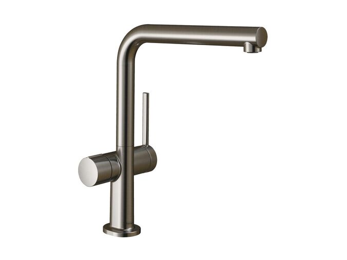 Hansgrohe Talis M54 Dřezová baterie Talis 270, s uzavíracím ventilem pro spotřebič, vzhled nerezu
