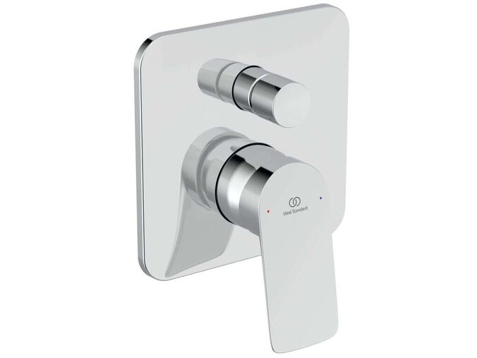Ideal Standard Ceralife C Baterie pod omítku, pro 2 spotřebiče, s tělesem, chrom