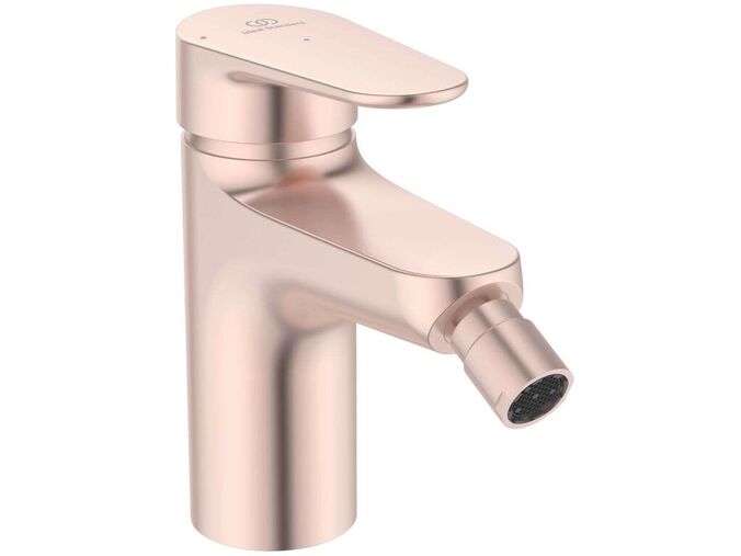 Ideal Standard ALU+ Bidetová baterie s výpustí Click-Clack, BlueStart, rosé