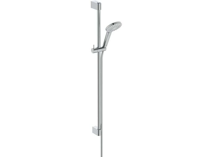 Ideal Standard IdealRain Evo Set sprchové hlavice, tyče a hadice, 3 proudy, chrom